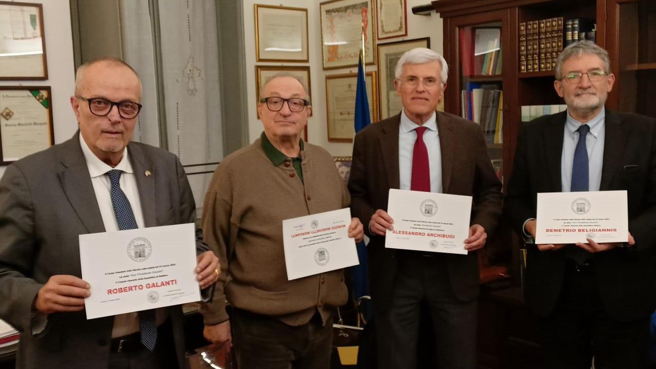 L'ascolano Roberto Galanti eletto vice presidente decano del Corpo Consolare Marche