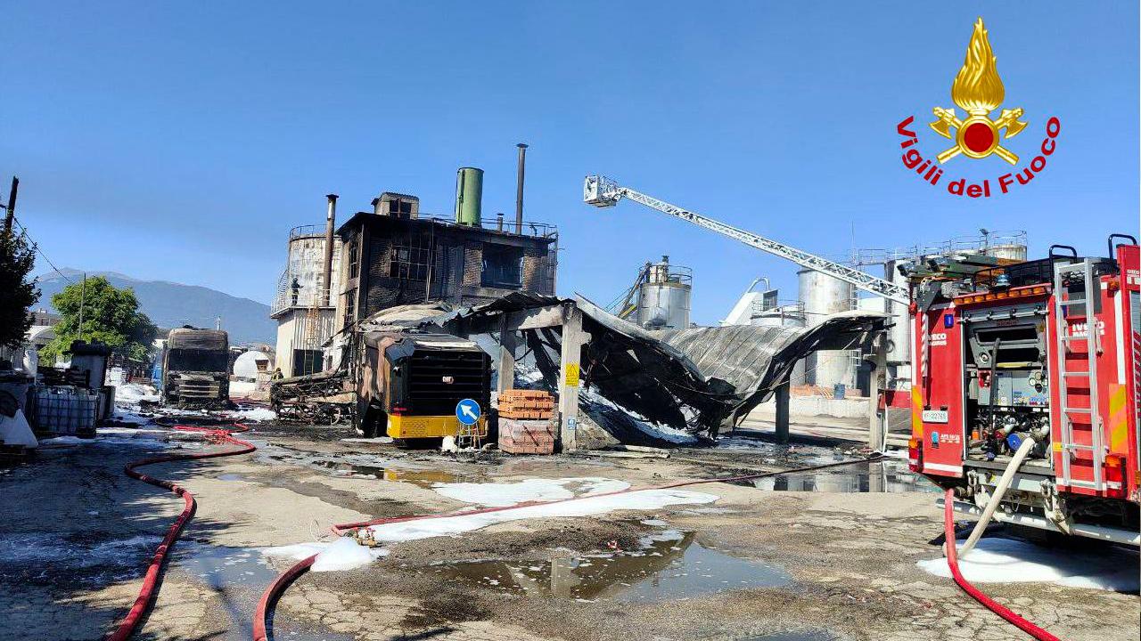 Colli del Tronto, sindaco Morganti dopo ultimo incendio Adriatica Bitumi: 