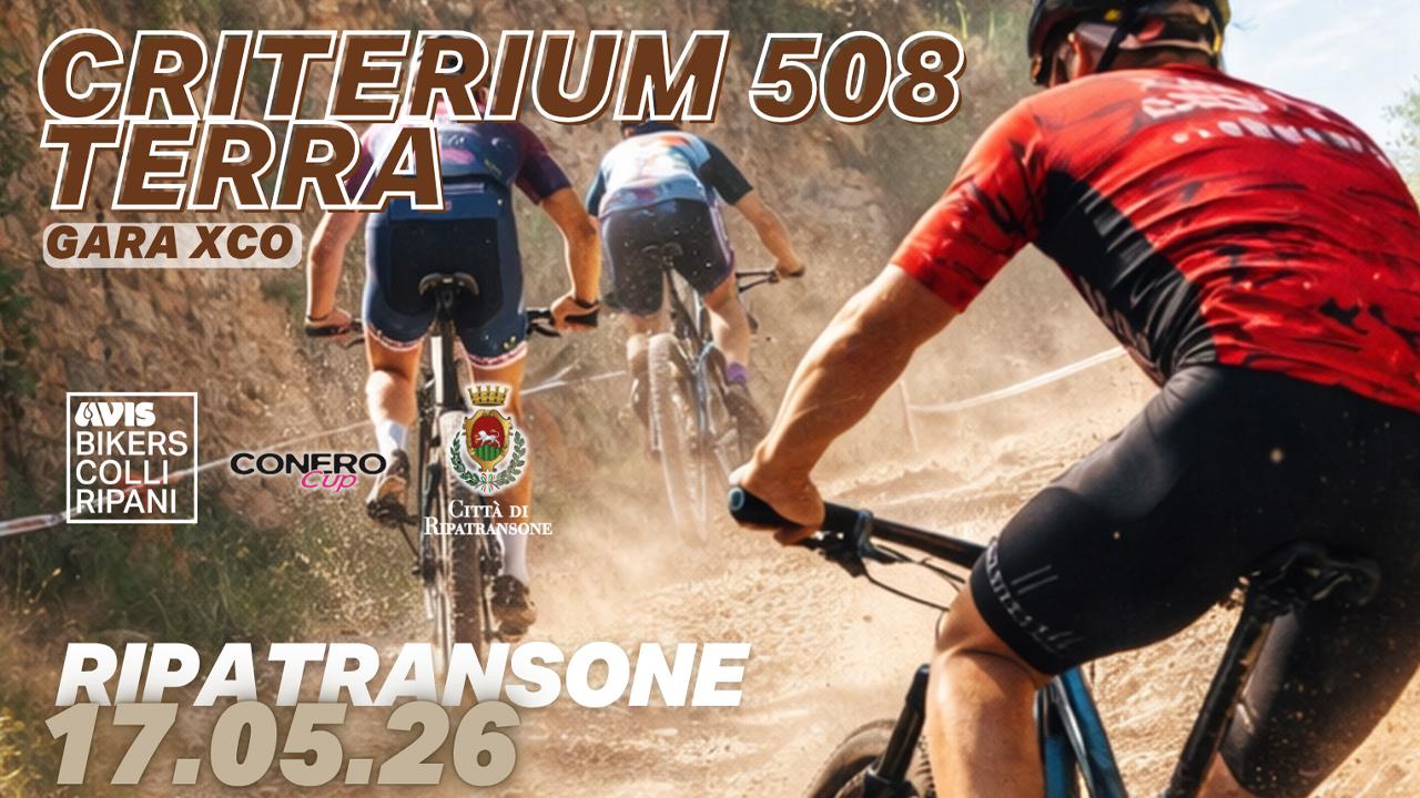Criterium 508 Terra: a Ripatransone torna lo spettacolo della Mountain Bike XCO tra storia, tecnica e natura 