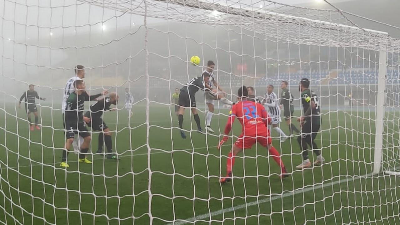 Pordenone-Ascoli 0-1, gol di Salvi