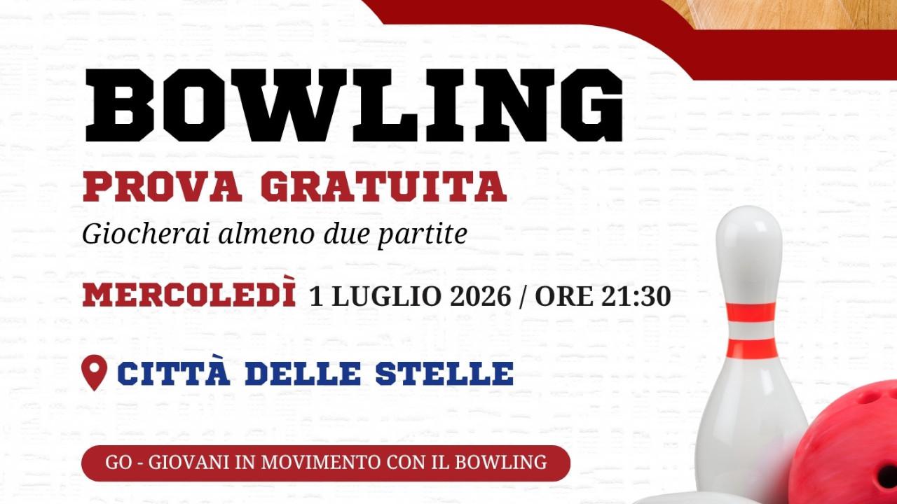 Ascoli Piceno, Go – Giovani in movimento con il Bowling: appuntamento al Centro Commerciale Città delle Stelle