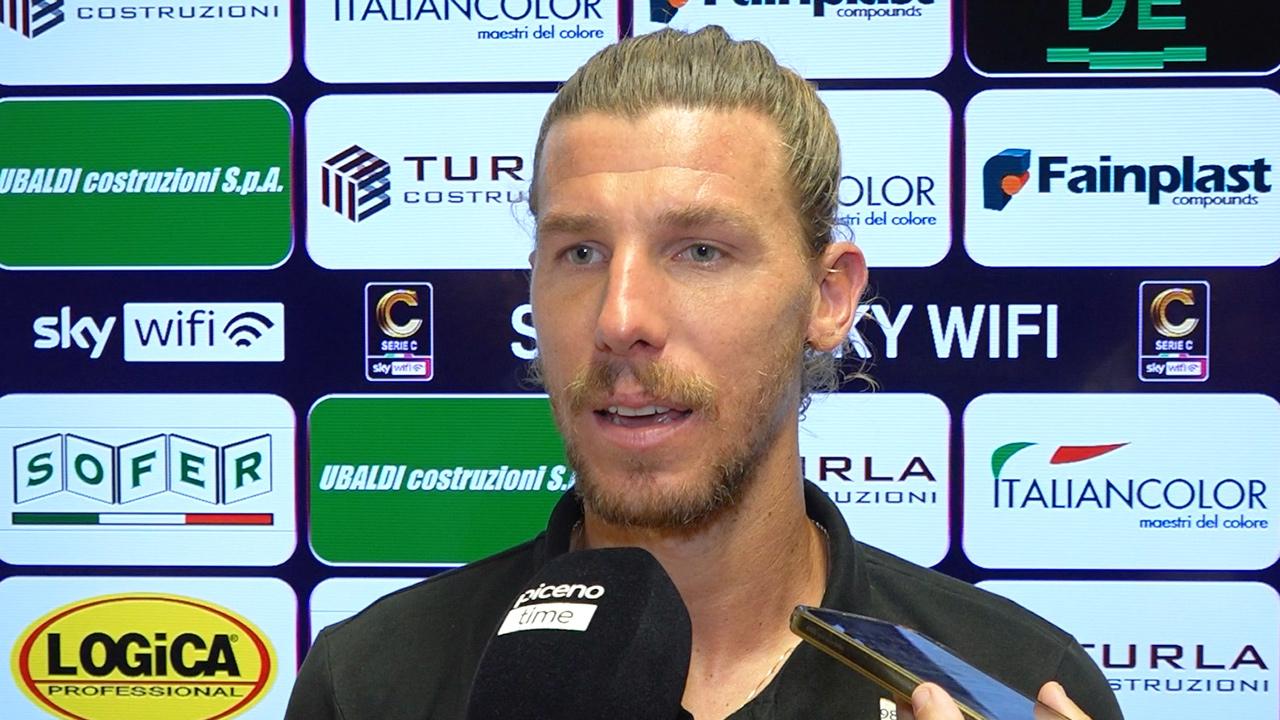 Ascoli-Pontedera 5-0, la voce di Corazza in zona mista: 