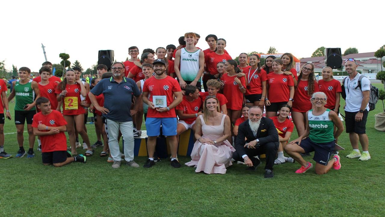 Atletica leggera, quinto trionfo per i giovani delle Marche al Trofeo Città di Majano