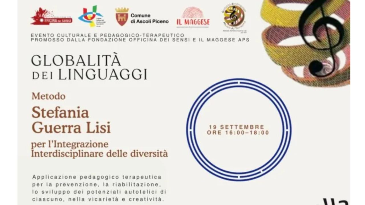 MusicArTerapia nella Globalità dei Linguaggi: presentato ad Ascoli il metodo ideato da Stefania Guerra Lisi