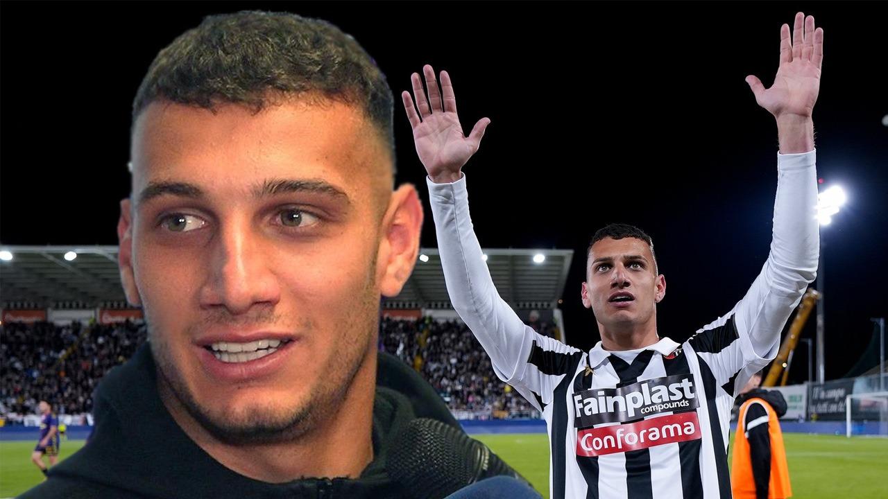 Ascoli Calcio, stagione super per Milanese. Solo un match saltato, 9 gol e lo storico sigillo nel derby