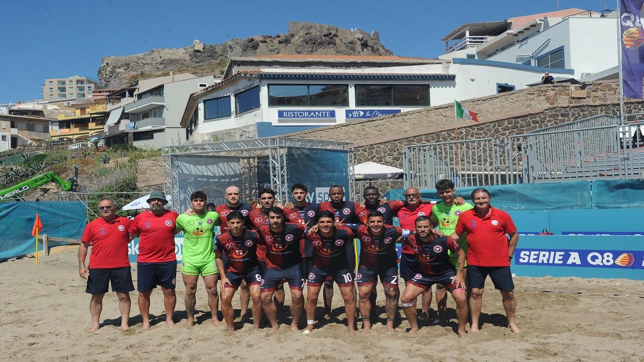 Beach soccer: Serie A Poule Scudetto, la Samb batte 11-6 Naxos dopo una sfida avvincente