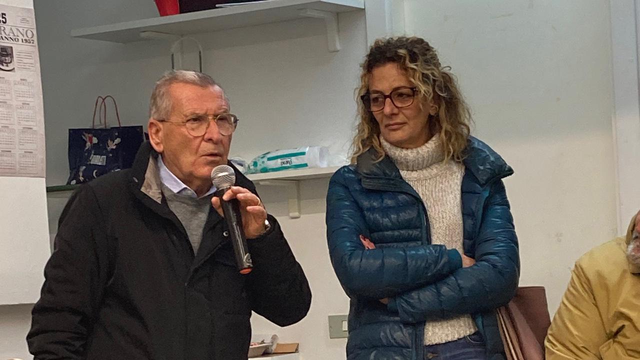 Castorano, brindisi di Natale presso il neonato circolo ricreativo del Club '57 con cittadini e amministratori comunali