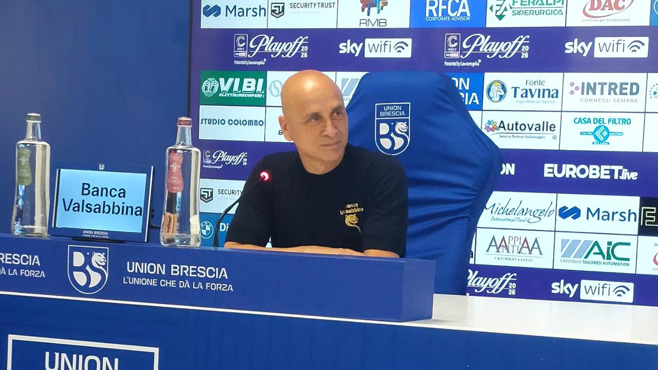 Union Brescia-Ascoli 1-1, la voce di Corini in sala stampa: 