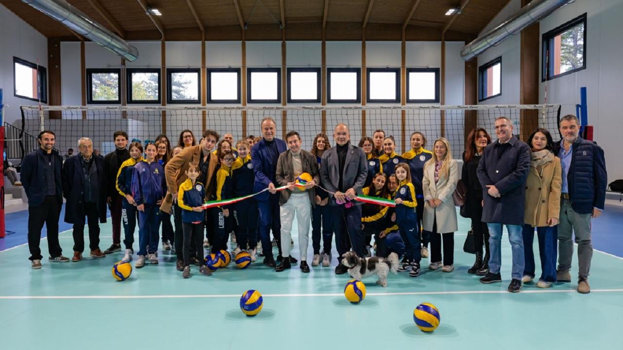 Ascoli Piceno, inaugurato il nuovo Palavolley alla Cittadella dello Sport 