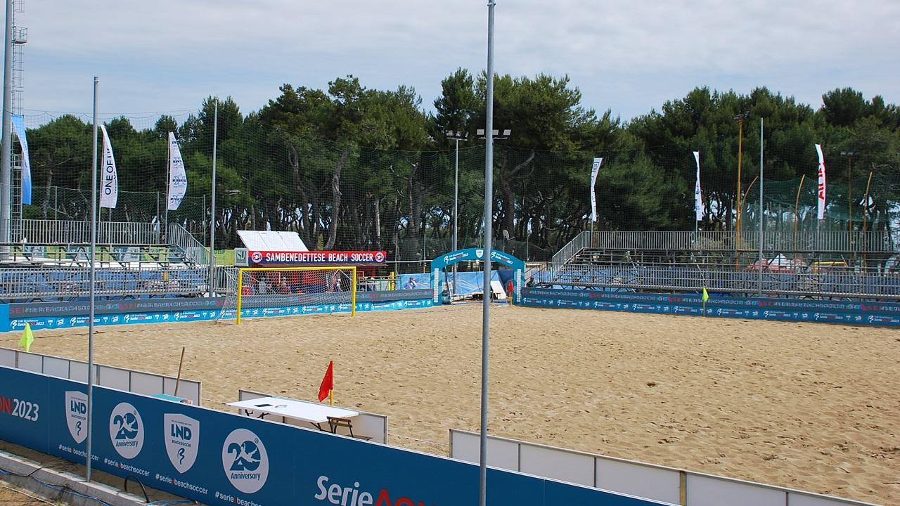 San Benedetto: ''Beach Arena'', presentato il nuovo spazio sportivo sulla sabbia