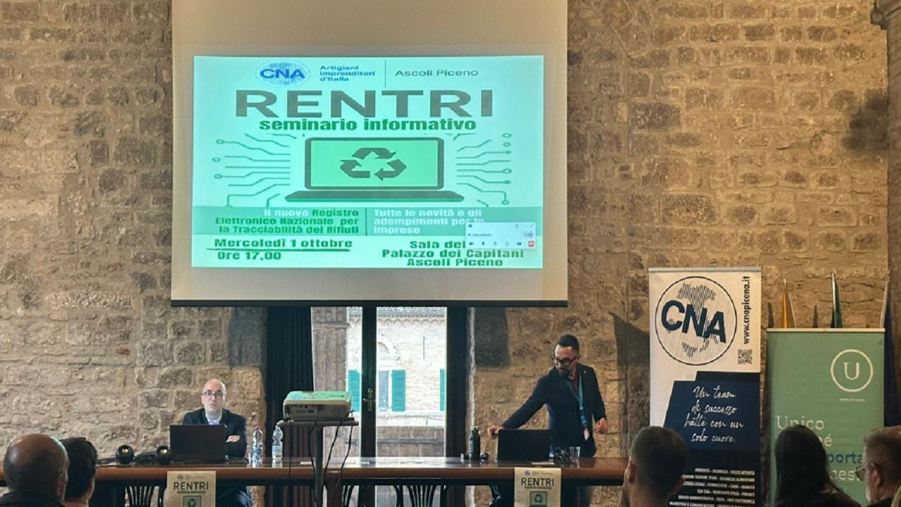 Successo ad Ascoli Piceno per il seminario Cna sul Registro elettronico dei rifiuti