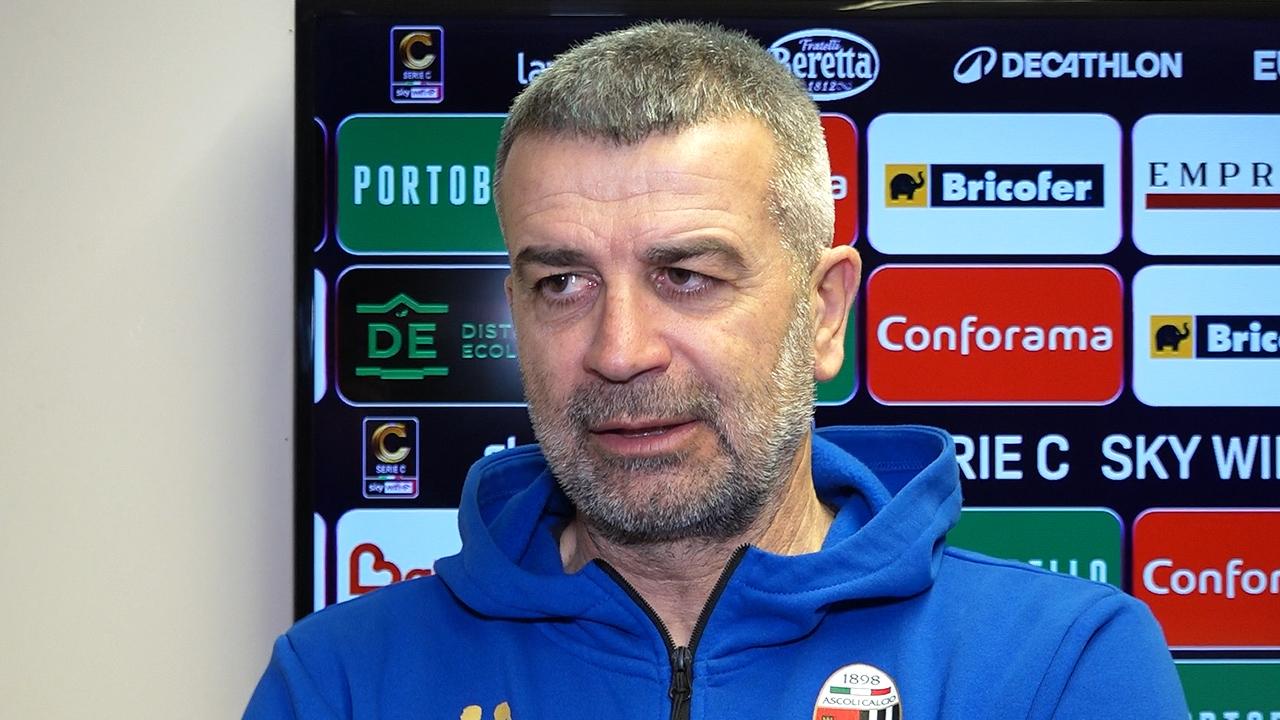 Ascoli-Carpi 3-0, la voce di Tomei in zona mista: 