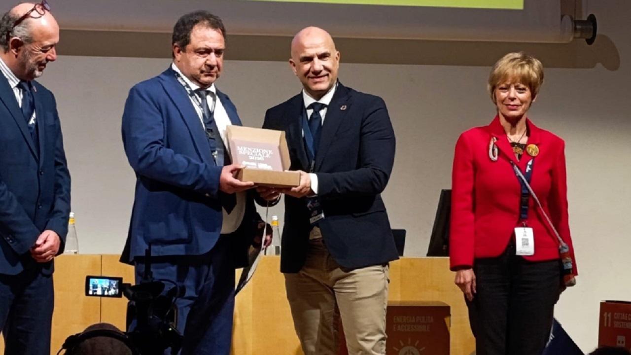 Castorano, Comune premiato a Roma con una menzione speciale per il progetto “Green Food Week”