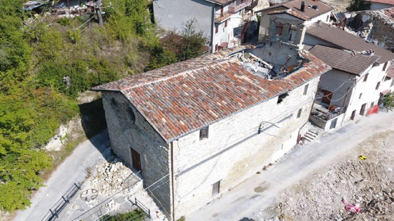 Arquata del Tronto, ok all’intervento di riparazione e miglioramento sismico della chiesa della Santissima Annunziata nella frazione Tufo