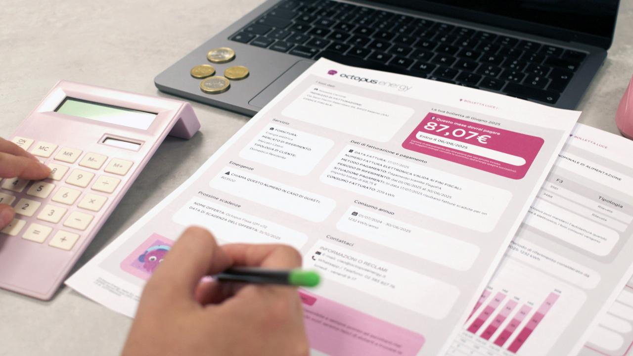 Scontrino dell’energia nella nuova bolletta: più della metà dei consumatori non lo ritiene chiaro