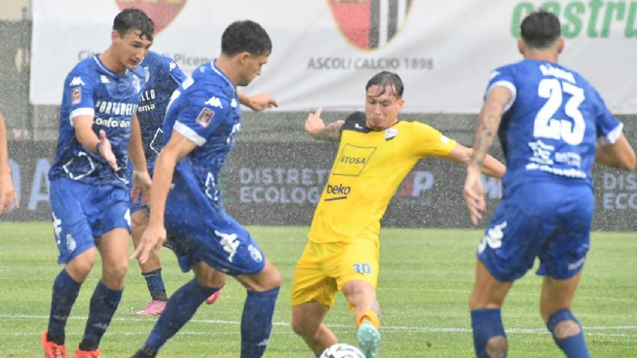Ascoli Calcio, 23 giocatori utilizzati nelle prime tredici giornate. Vitale, Alagna e Curado sempre in campo
