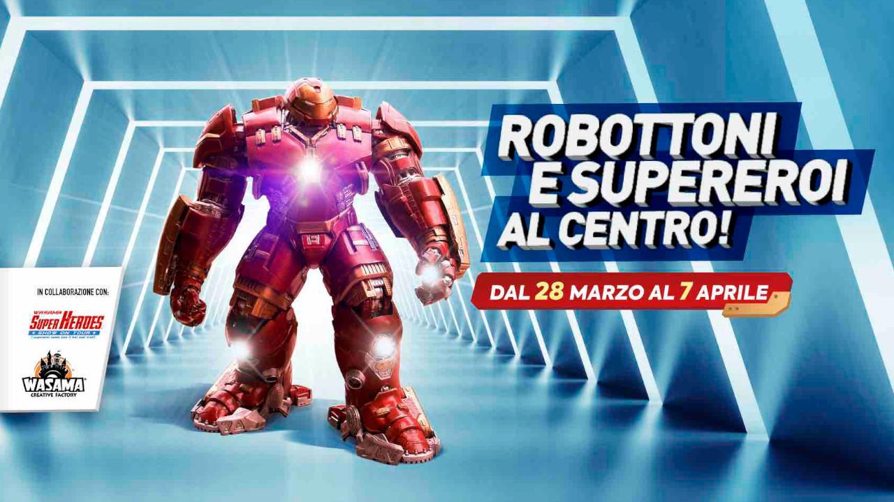 Al Battente 'Shopping&More' di Ascoli Piceno arrivano i Robottoni