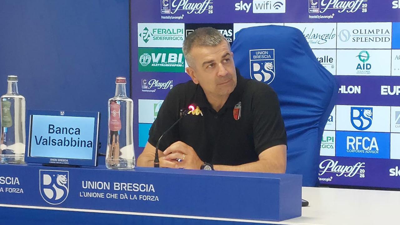 Union Brescia-Ascoli 1-1, la voce di Tomei in sala stampa: 
