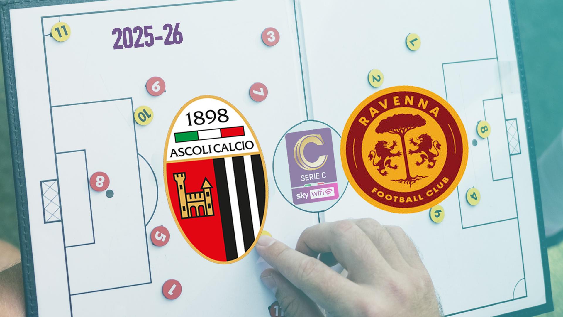 Ascoli-Ravenna, probabili formazioni della sfida serale tra Picchio e Leoni