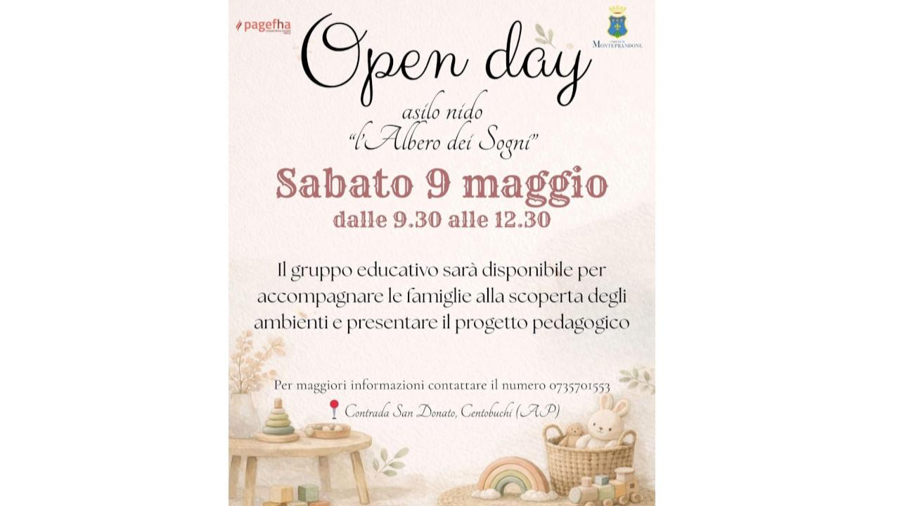 Monteprandone, Asilo Nido Comunale: a Centobuchi Open Day di ''L'Albero dei sogni''