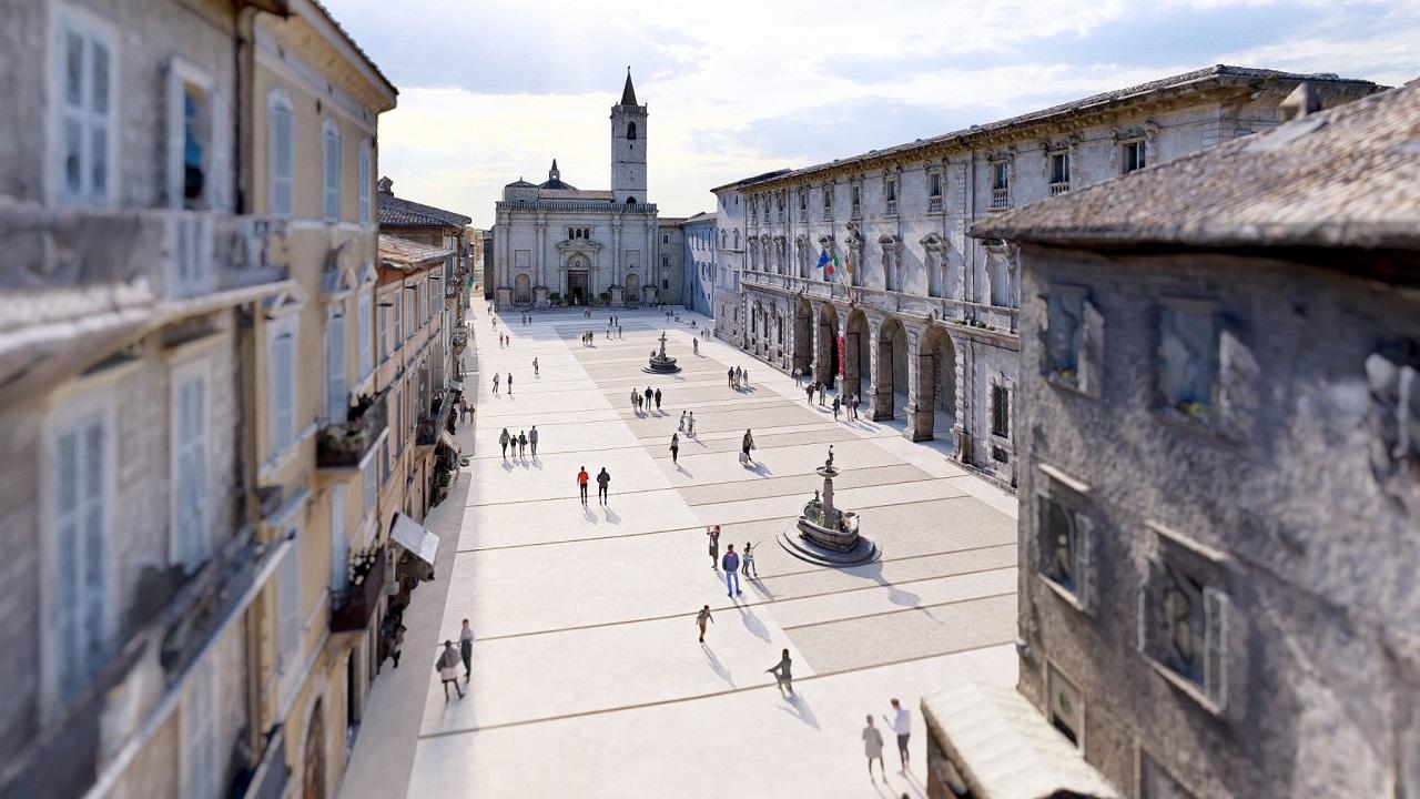 Ascoli, Piazza Arringo si rifà il look. Le parole dell'assessore Cardinelli sull'imminente avvio dei lavori di riqualificazione