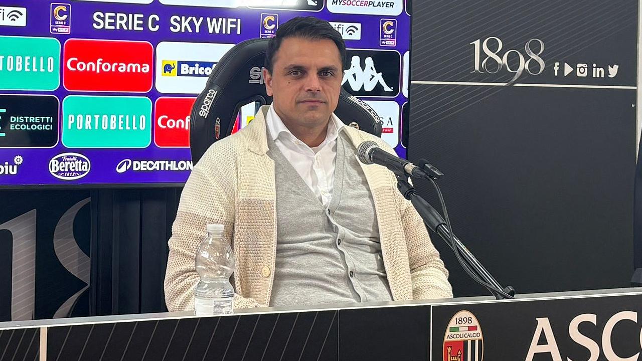 Ascoli Calcio, Patti: “L’onda di entusiasmo va alimentata ma con equilibrio, non possiamo permetterci errori. Certe ammonizioni vanno evitate” 