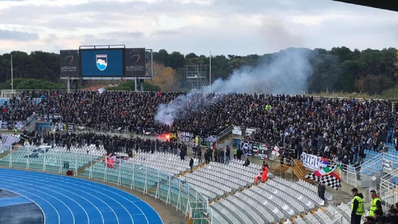 Tifosi Ascoli a Pescara (25 Novembre 2018)