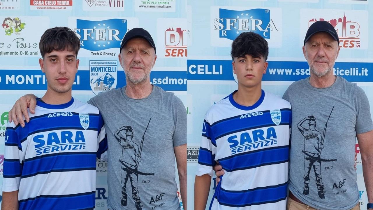 Monticelli Calcio, i giovani Fontana e De Angelis aggregati in prima squadra
