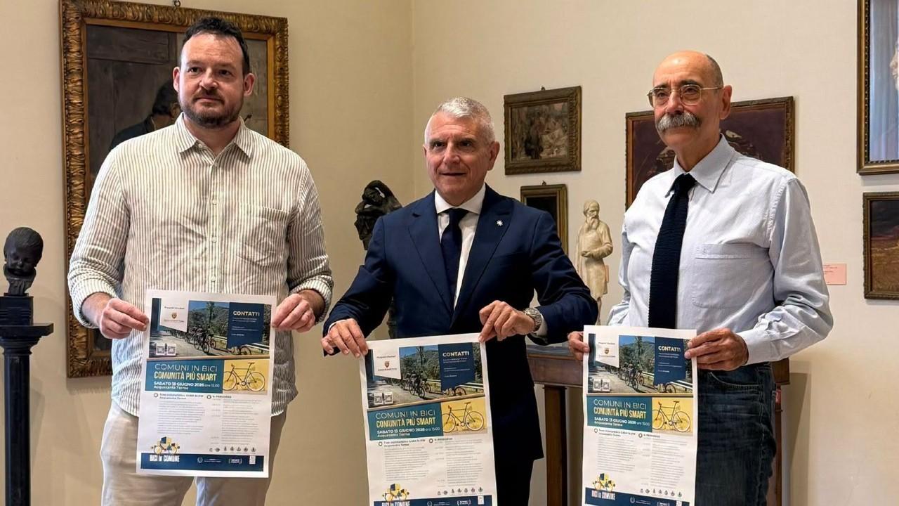 Ascoli Piceno, presentata una nuova tappa del tour cicloturistico Gaba Slow del progetto 'Comuni in Bici - Città più Smart': appuntamento ad Acquasanta Terme