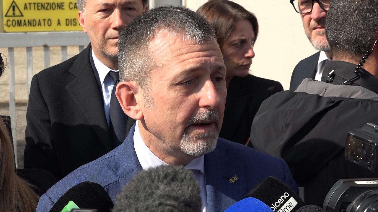 Ascoli Piceno, sottosegretario Andrea Delmastro Delle Vedove in visita al carcere di Marino: ''Grazie al Governo potenzieremo le unità''