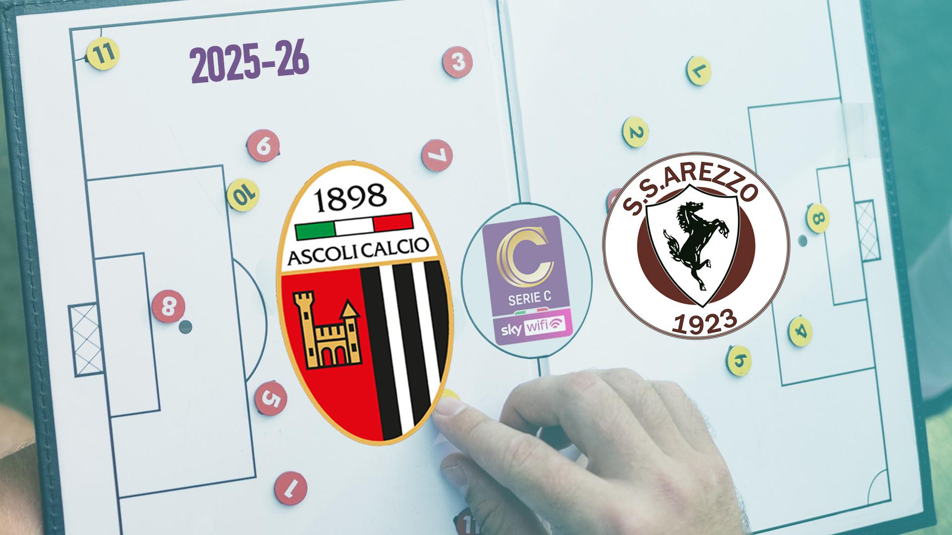 Ascoli-Arezzo, probabili formazioni del big match tra bianconeri ed amaranto