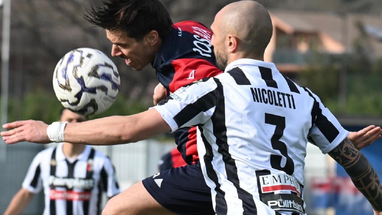 Ascoli Calcio, un turno di squalifica per Nicoletti. Chakir in diffida, ammenda per lancio di oggetti