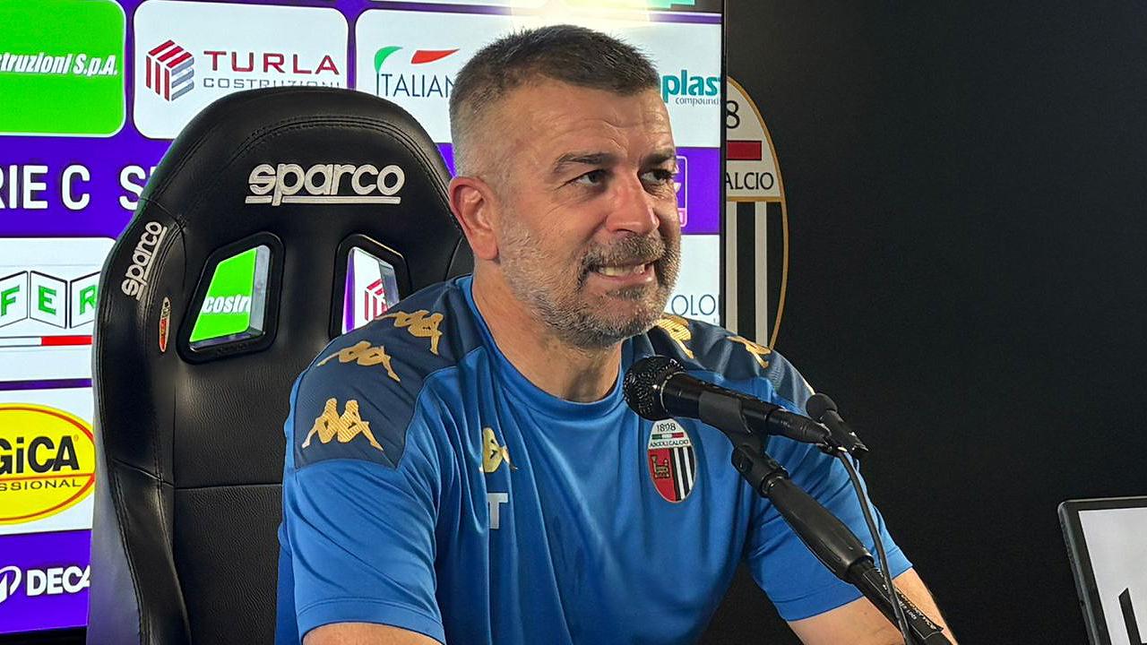 Ascoli Calcio, Tomei: “Faccio i complimenti al Rimini per come si sta ribellando alle difficoltà. Sarà una gara difficilissima” 