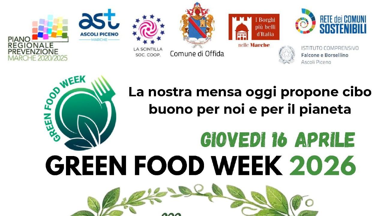 Offida, si rinnova l'appuntamento con la Green Food Week. Foodinsaner promuove una ristorazione sana e sostenibile