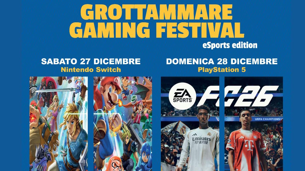 Grottammare Gaming Festival – eSports Edition: due giorni di tornei e videogiochi in Biblioteca