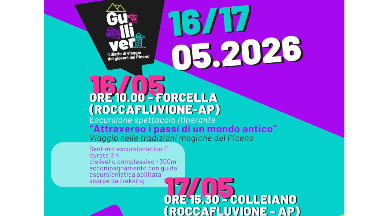 Ascoli, si conclude il progetto “Gulliver, il diario di viaggio dei giovani del Piceno”