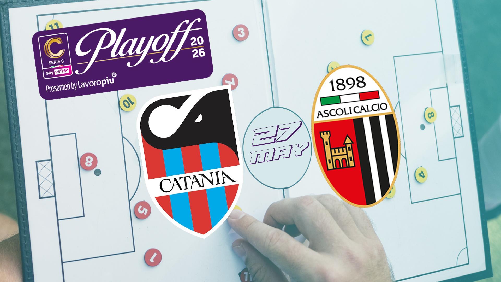 Catania-Ascoli, probabili formazioni della semifinale di ritorno playoff al 
