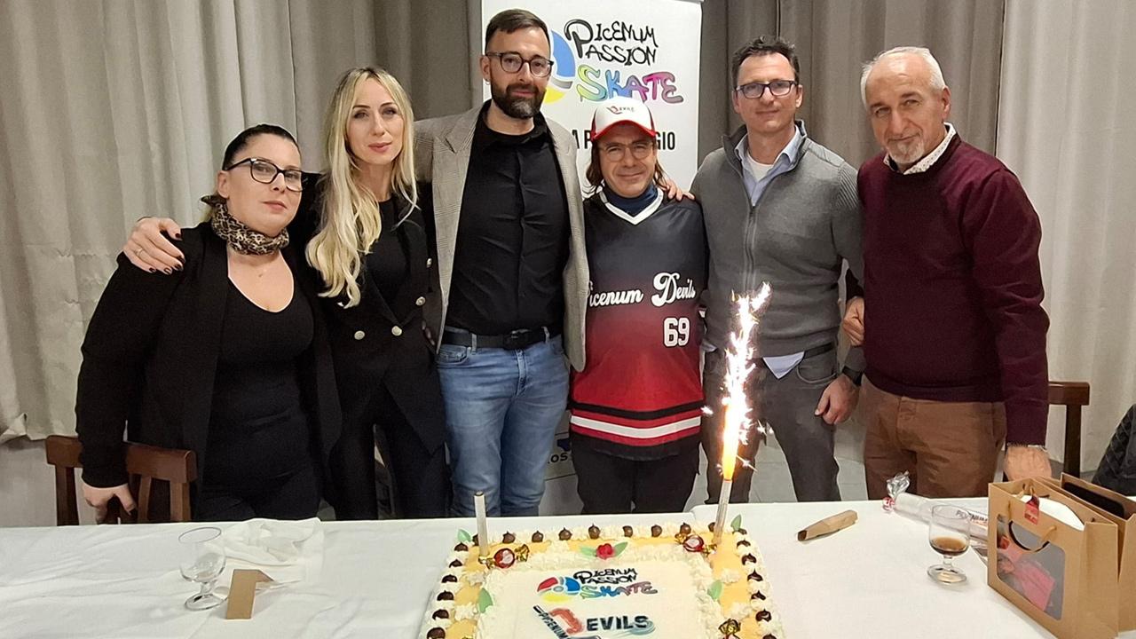 Castel di Lama: Picenum Passion Skate e Picenum Devils festeggiano l’avvio del 2026