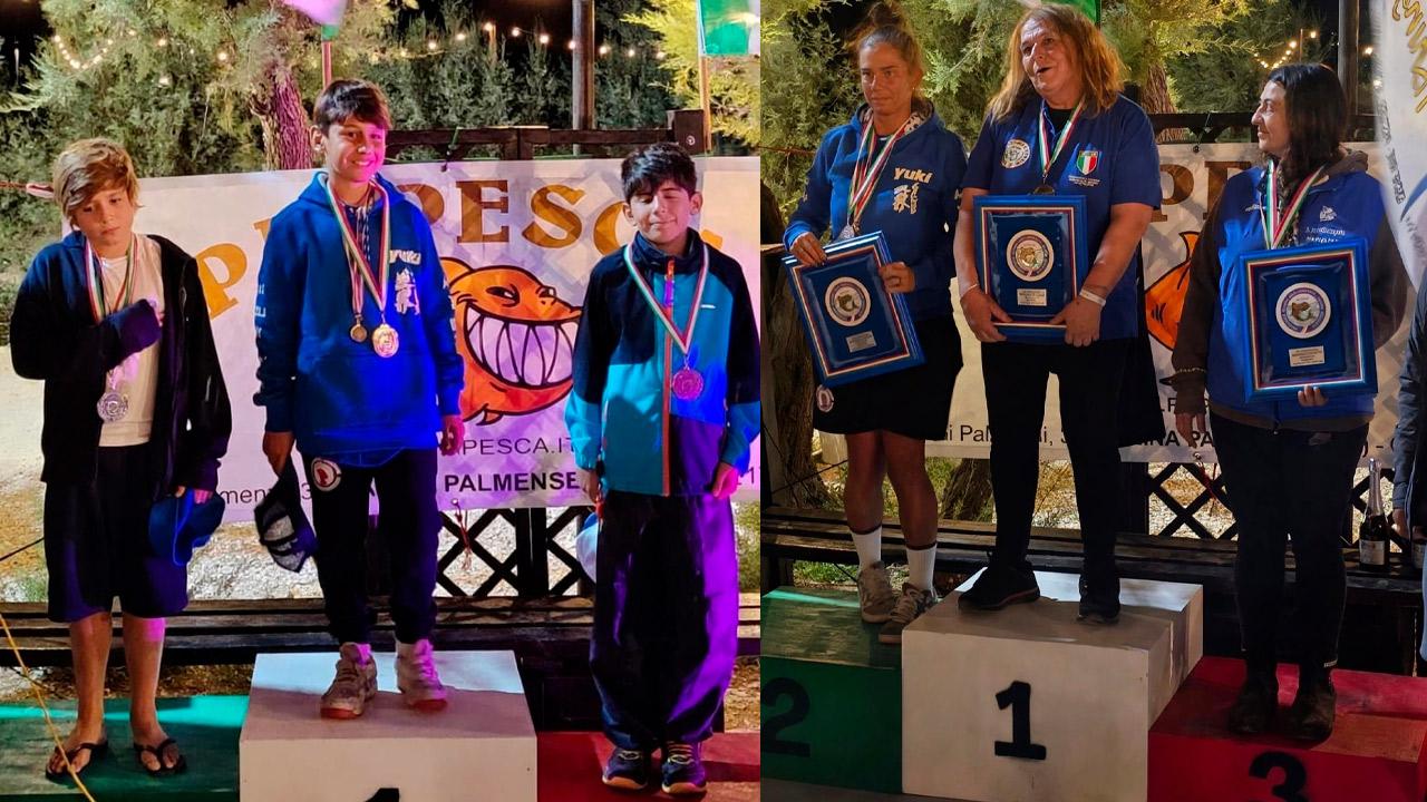 Asd Pescatori Rossoblù San Benedettc,  Pietro Maloni si laurea campione italiano under 12 nella specialità Surf casting. Secondo posto per Mara Feliziani 