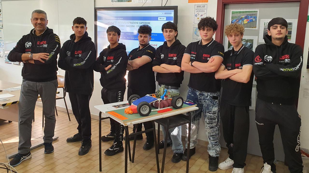 ITT Fermi di Ascoli Piceno, terminato corso H2 RACE 4WD per propulsione ad idrogeno di vetture da corsa 4WD 