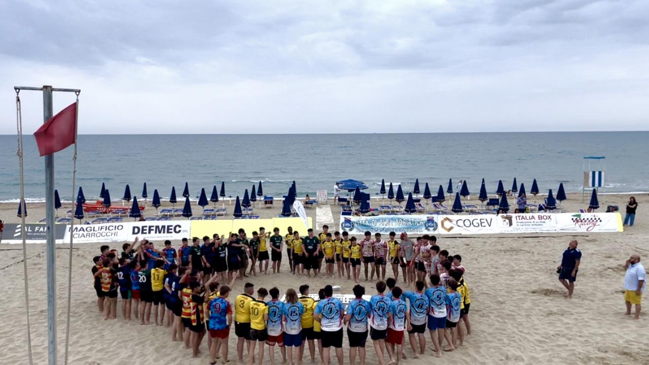 Alba Adriatica, tutto pronto per il torneo nazionale di beach rugby under 14