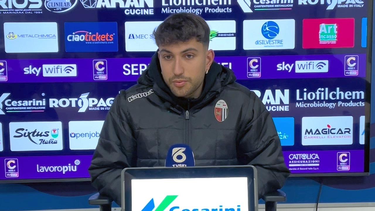 Pineto-Ascoli 1-3, la voce di Corradini in sala stampa: 