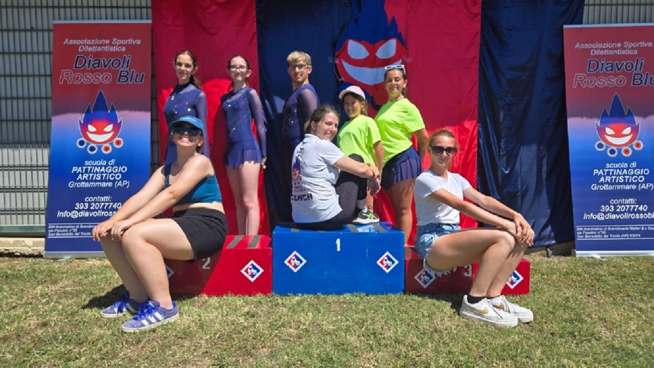ASD Diavoli Rosso Blu, a Centobuchi torna il trofeo promozionale di pattinaggio artistico