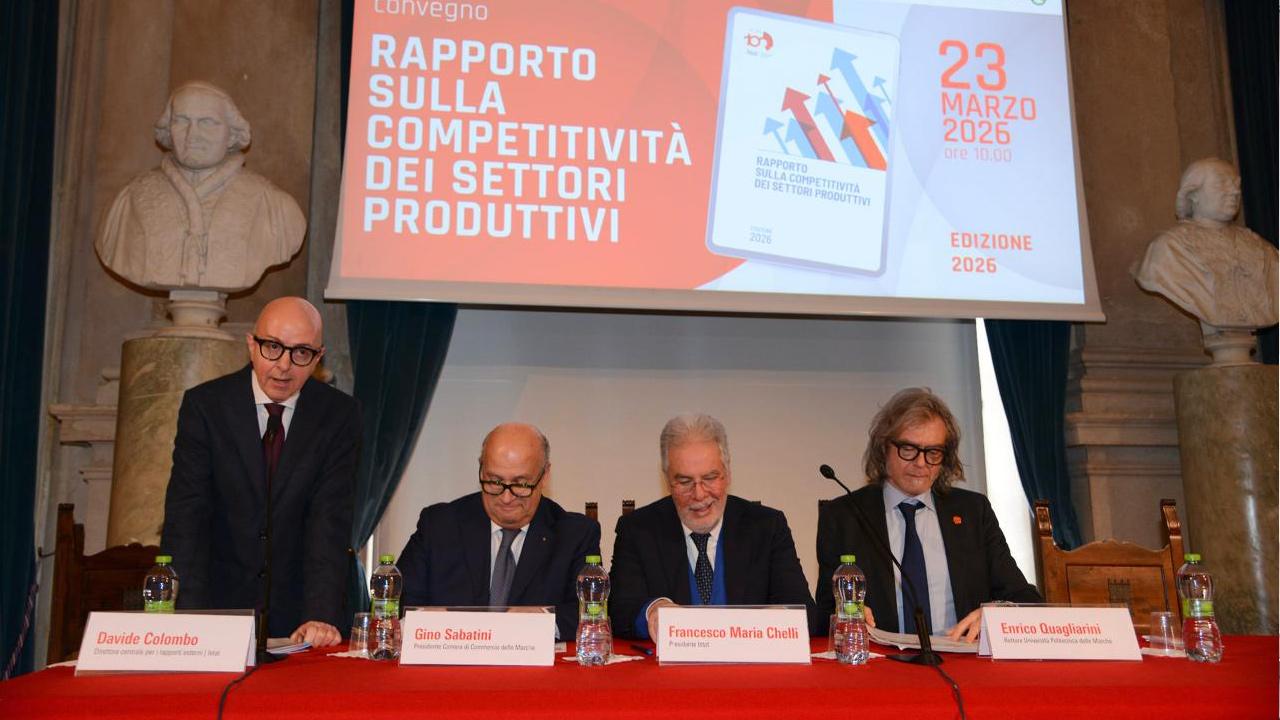 Le Marche hanno ospitato presentazione Rapporto Istat su competitività imprese. L’evento ad Ancona con Camera Marche