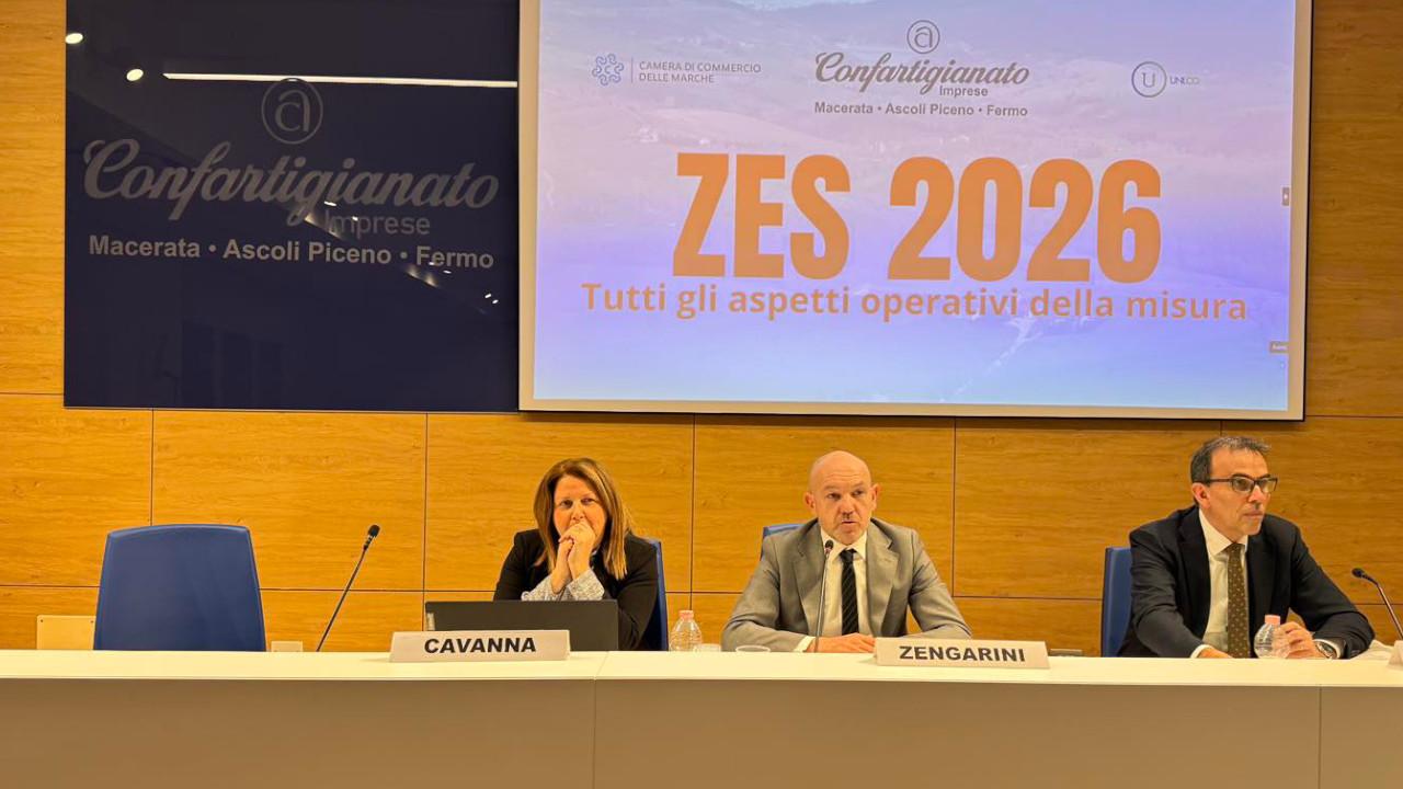Confartigianato Ascoli-Fermo-Macerata: ZES 2026, incontro di approfondimento dedicato agli aspetti tecnici e operativi della misura