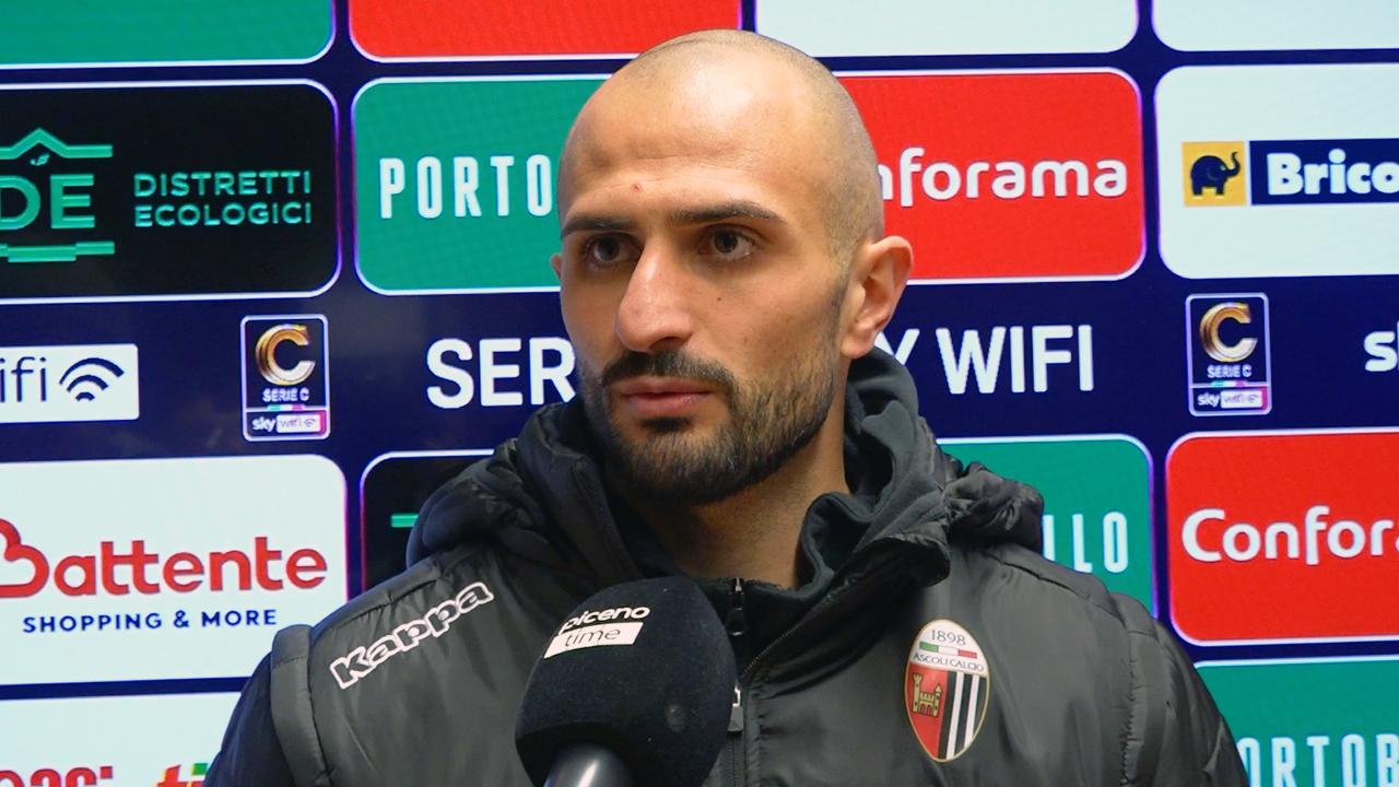 Ascoli-Ternana 1-0, la voce di Nicoletti in zona mista: 
