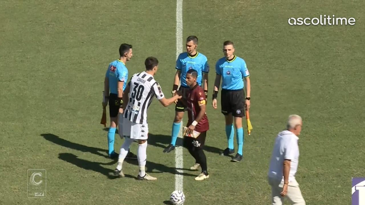 Ascoli-Guidonia, arbitra Gauzolino di Torino. Diresse il match vinto 3-0 dal Picchio a Livorno