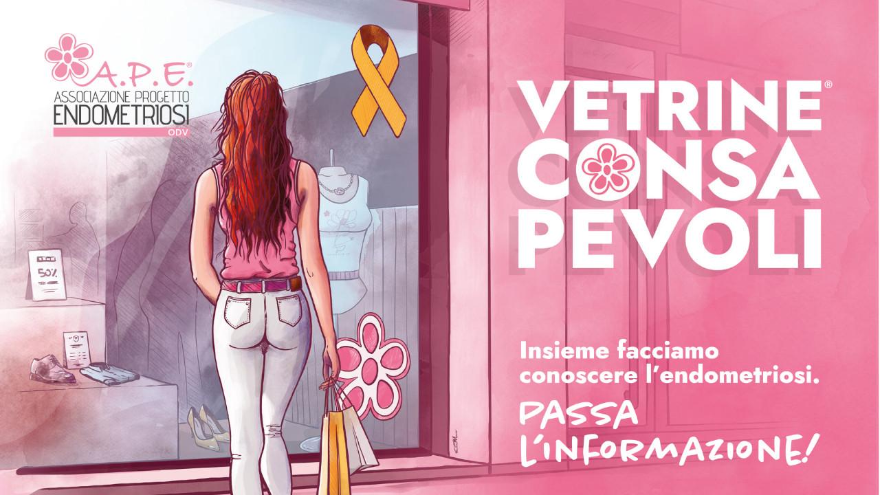 Associazione Progetto Endometriosi lancia l'iniziativa ''Vetrine Consapevoli''