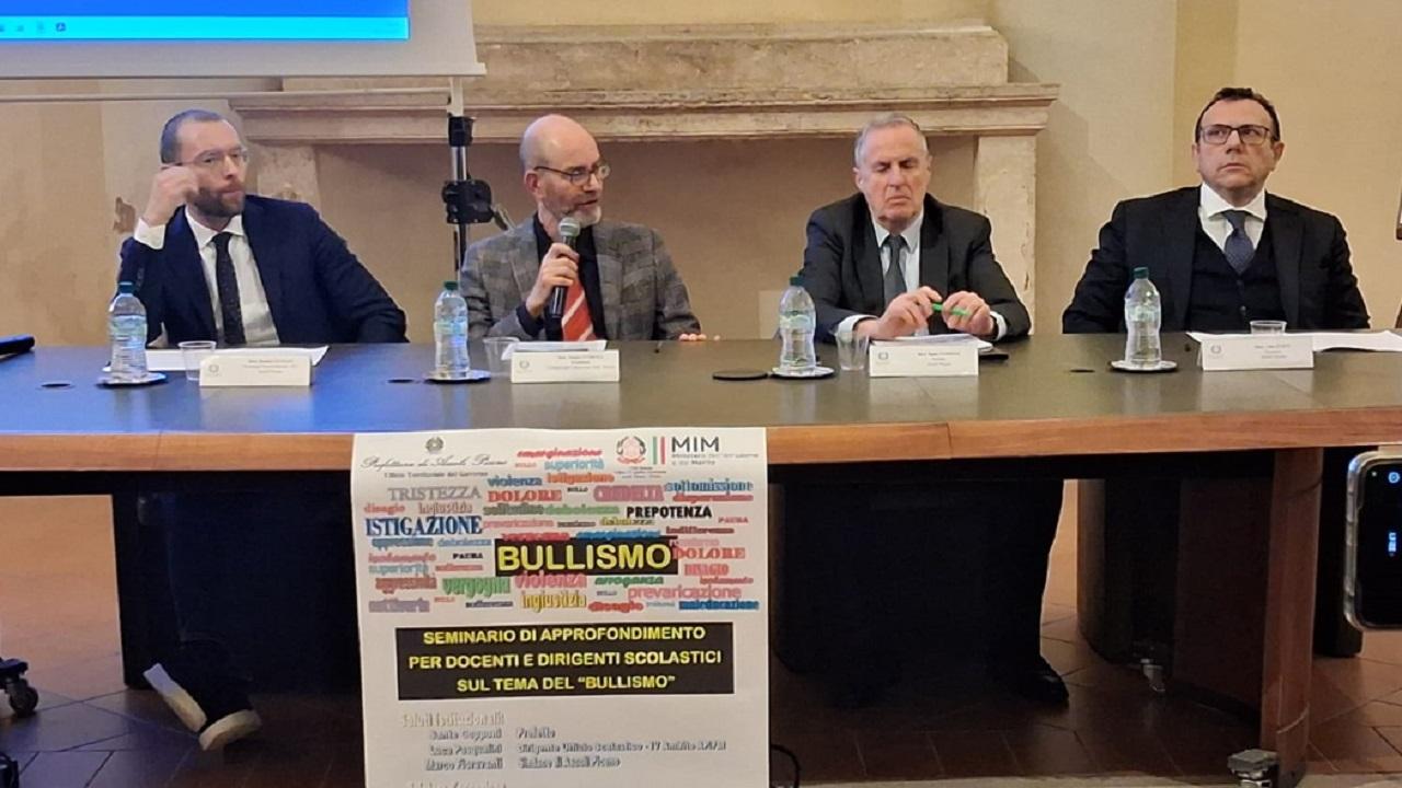 Ascoli Piceno, 300 docenti hanno partecipato al seminario di approfondimento sul tema del “Bullismo” 