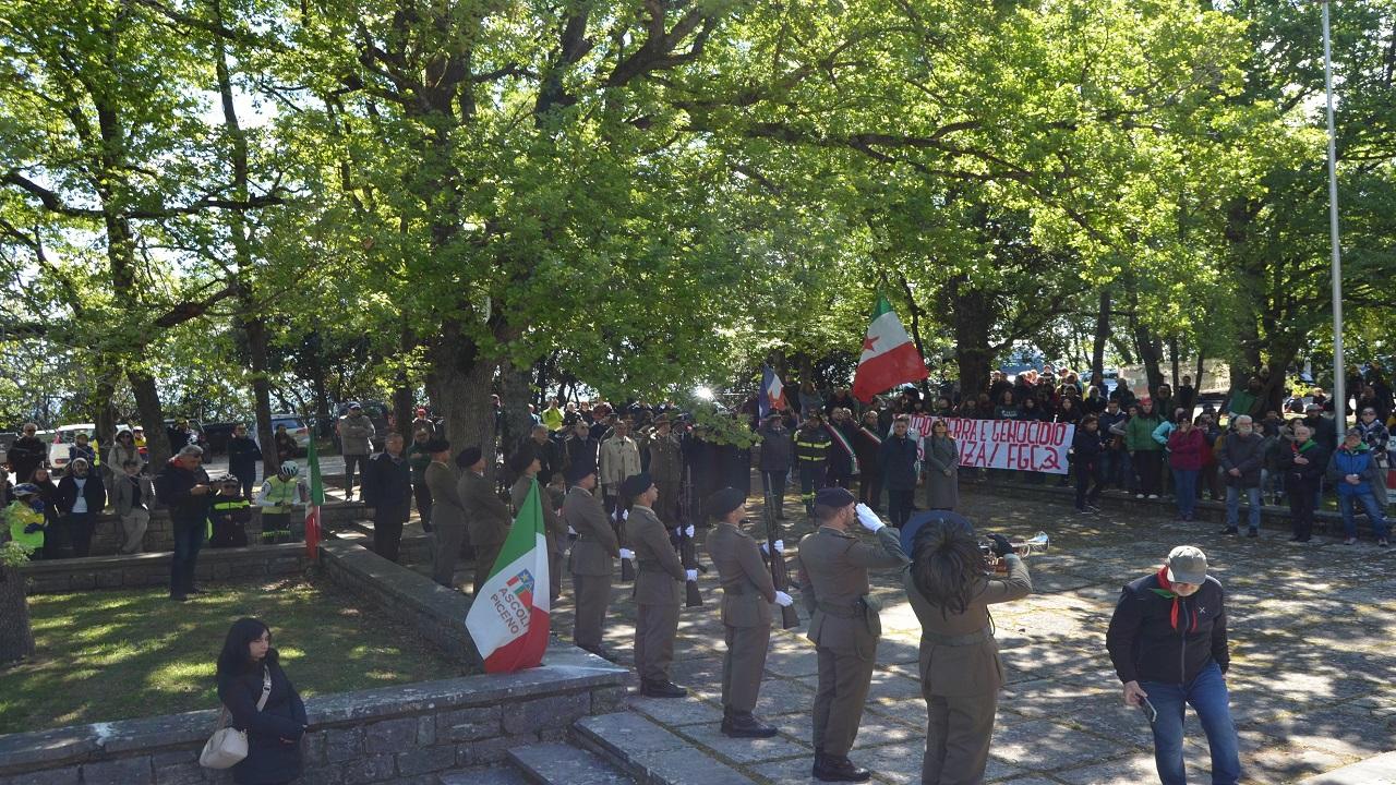 Ascoli Piceno, celebrazioni della Festa della Liberazione in città ed a Colle San Marco